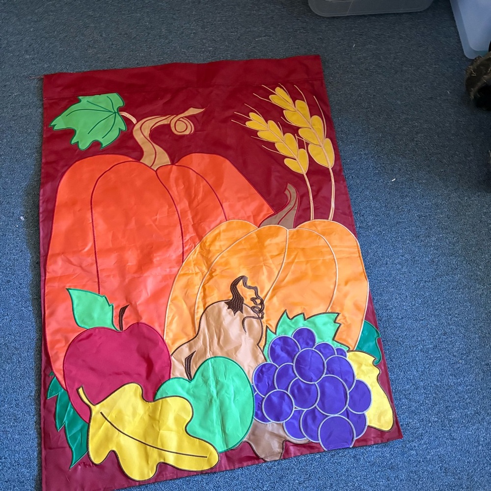 Colorful Autumn Harvest Wall Hanging